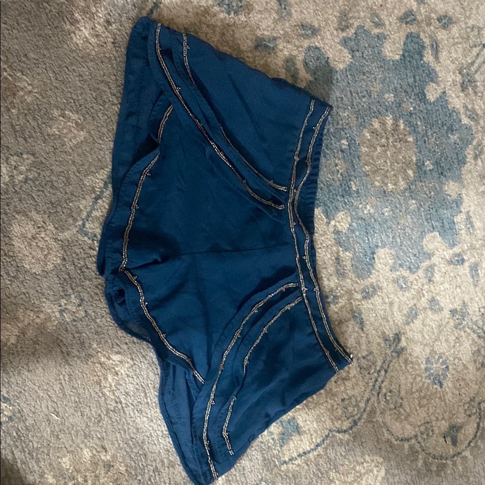Patrons of Peace Blue Athletic Shorts